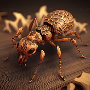 3D модель Pheidole davidsonae (STL)